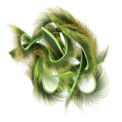 Wapsi Pine Squirrel Micro Zonkers Fluorescent Chartreuse