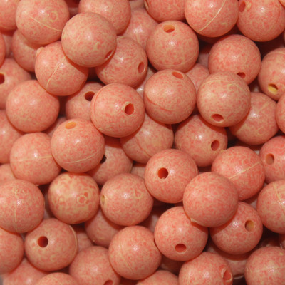 TroutBeads - Mottled Dark Peach