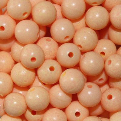 TroutBeads - Mottled Peach Fuzz
