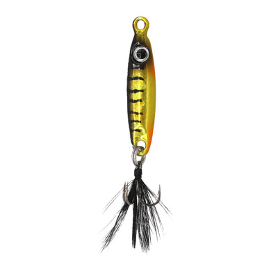 Eurotackle T-Flasher Spoon Yellow Perch