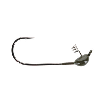 Queen Tackle Shakey Head Jig Green Pumpkin