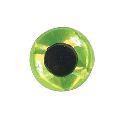 Do-It 3D Stick-On Eyes Chartreuse Prism