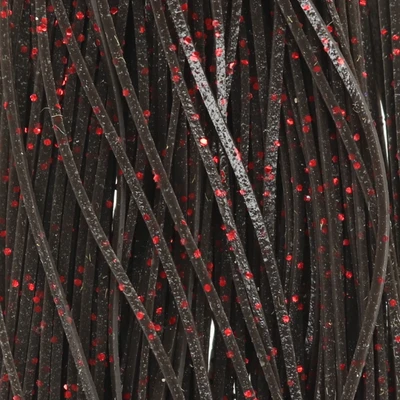 Do-It Silicone Tabs - Glitter Flake Series - Black - Red Flake