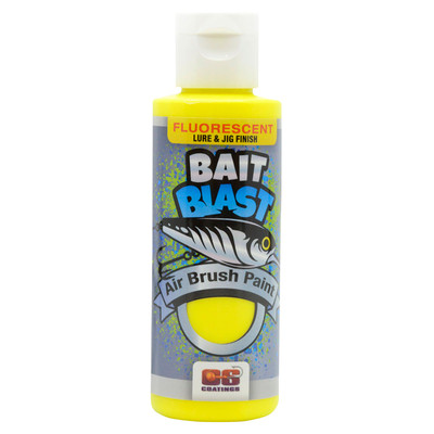 Do-It Bait Blast Airbrush Paint Yellow Chartreuse