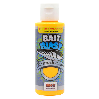 Do-It Bait Blast Airbrush Paint Hot Yellow