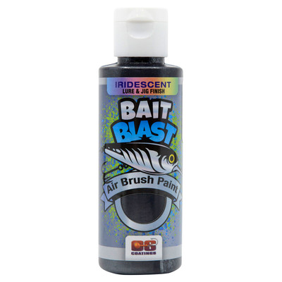 Do-It Bait Blast Airbrush Paint Shad Back Black