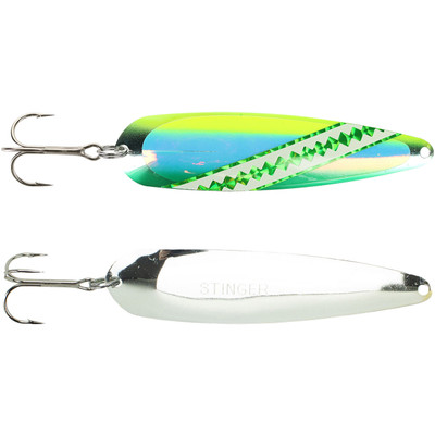 Michigan Stinger Magnum Spoon UV Green Dolphin