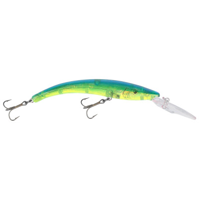 Reef Runner 800 Series Deep Diver Crankbait Bare Naked Chartreuse-Blue