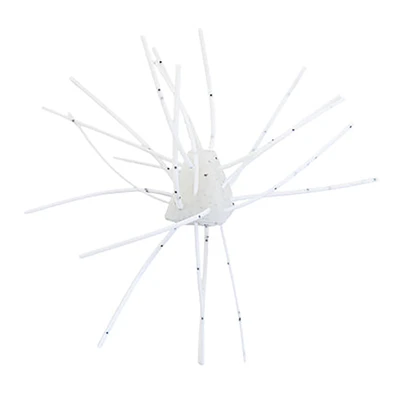 X-Zone Non-Salted GBO Dice Bait - Pearl Silver Flake