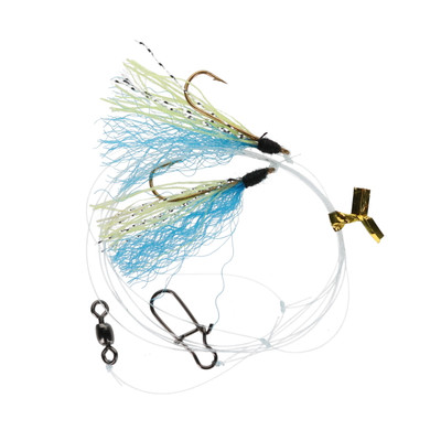 Warrior Perch Rig Chartreuse - Blue