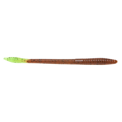 Zoom Trick Worm Pumpkin-Chartreuse