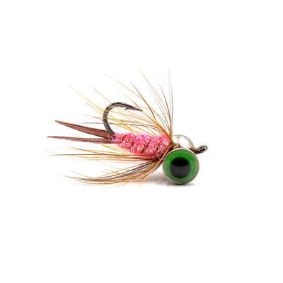 Widow Maker Lures Tungsten Hammer Fly Ice Jig Pink