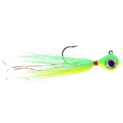 Tite Line Rock Knocker Bucktail Jig Sour Lemon