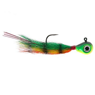 Tite Line Rock Knocker Bucktail Jig Firetiger