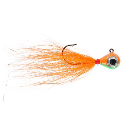 Tite Line Rock Knocker Bucktail Jig Orange