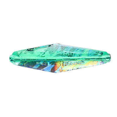 Buzz Bomb Jigging Spoon Green Holographic