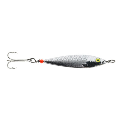 Buzz Bomb Spinnow Jigging Spoon Chrome