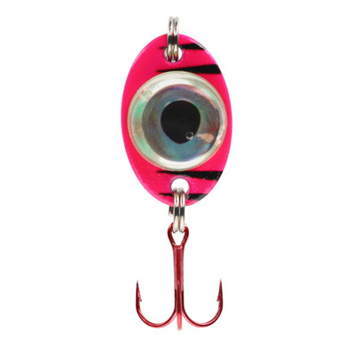 Fish Daddy Dirty Bomb Pink Tiger Spoon Blinking Blue