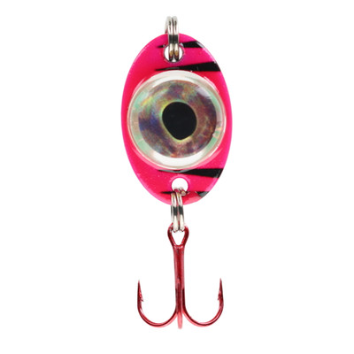 Fish Daddy Dirty Bomb Pink Tiger Spoon Blinking Gold
