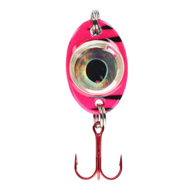 Fish Daddy Dirty Bomb Pink Tiger Spoon Blinking Green