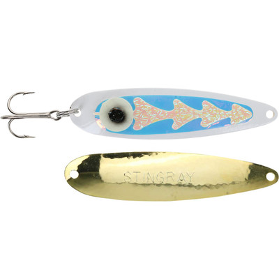 Michigan Stinger Stingray Spoon Exclusive Color - Gold Glow Hero