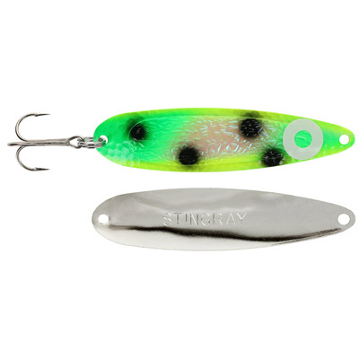 Michigan Stinger Stingray Spoon Exclusive Color - Glow Circus Freak