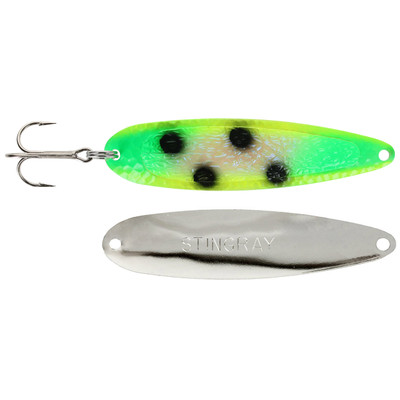 Michigan Stinger Stingray Spoon Exclusive Color - Glow Circus Freak