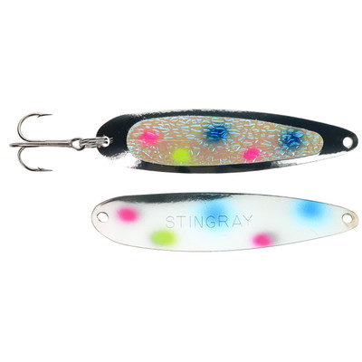 Michigan Stinger Stingray Spoon Exclusive Color - Glow Wonderbread