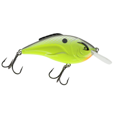 Bill Lewis Hammer Flat Crankbait - Chartreuse Shiner