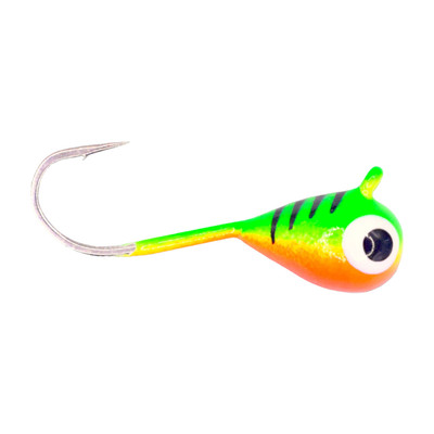 Kenders Tungsten D-Style Jig - Small Hook Firetiger UV