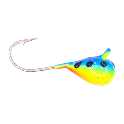 Kenders Tungsten D-Style Jig - Large Hook Rainbow Trout UV