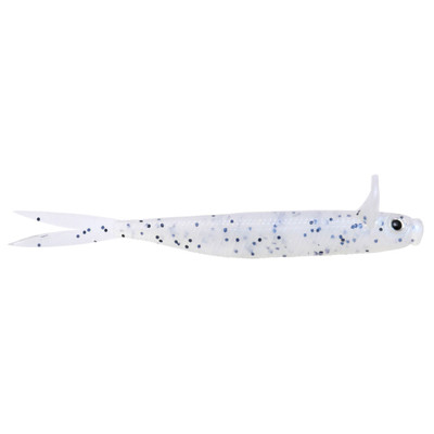 Deps Frilled Shad Jighead Minnow Blue Glimmer