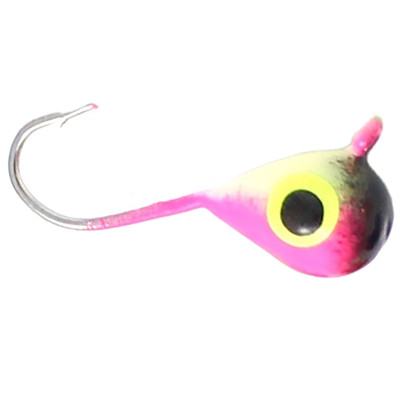 Widow Maker Lures Mega Dropper Jig Glow Pink Black