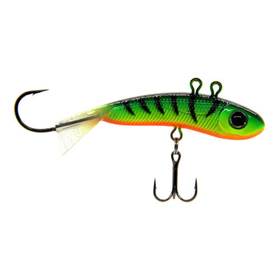 WalleyeX Kamikaze Jigging Bait Fire Tiger