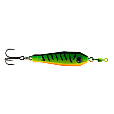WalleyeX XSlab Jigging Spoon Fire Tiger
