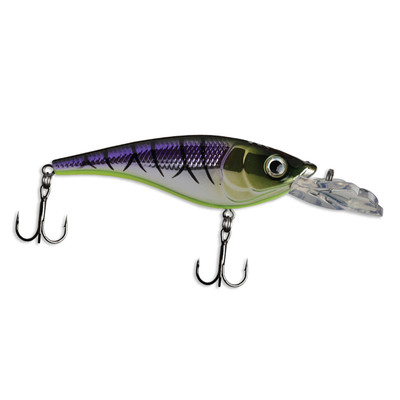 WalleyeX XShad Crankbait Chrome Tiger