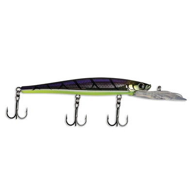 WalleyeX Brawler Crankbait - Chrome Tiger