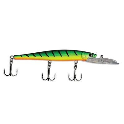 WalleyeX Brawler Crankbait - Fire Tiger