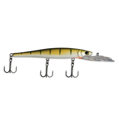 WalleyeX Brawler Crankbait - Green Perch
