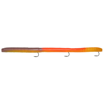 K & E Tackle Bass Stopper Rigged Worm Crawfish