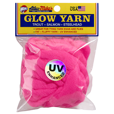 Atlas UV Glow Yarn Cerise
