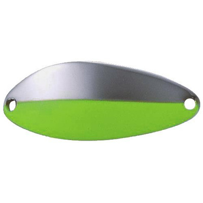 ACME Tackle Little Cleo Spoon Nickel Chartreuse Stripe