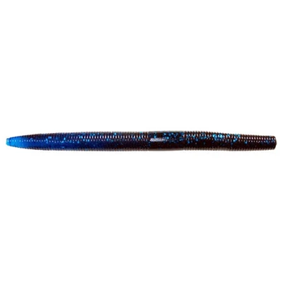 Gambler Lures Ace Stickbait - Black-Blue Glitter - Blue Tail