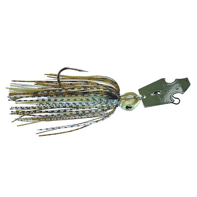Picasso Lures Shock Blade Gen 2 Bladed Jig Green Pumpkin Blade - Green Pumpkin Gizzard Shad