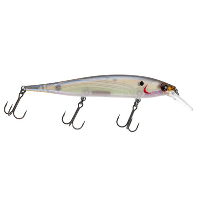 Bassmooch HC115 Jerkbait Ghost Bone Minnow