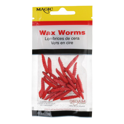Magic Products Preserved Wax Worms Red