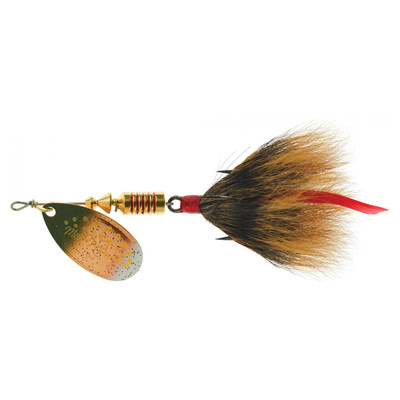 Mepps Dressed Aglia Spinner Brook Trout-Brown Tail