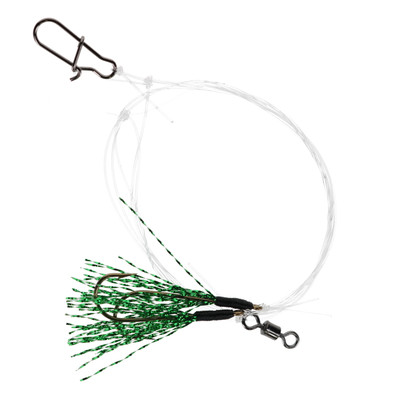 Fishing Addiction Gear Perch Fly Rig Emerald