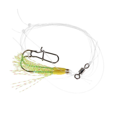 Fishing Addiction Gear Perch Fly Rig Mellow Yellow