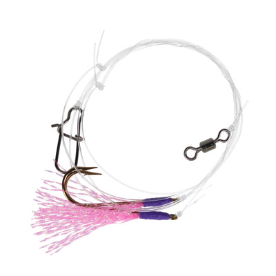 Fishing Addiction Gear Perch Fly Rig Pink Shiner